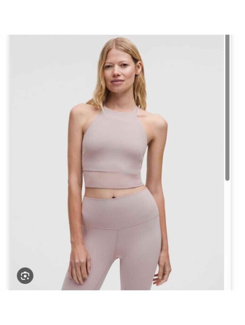 NWT Lululemon Nulu High Neck mesh hem tank top size XXS NEW!